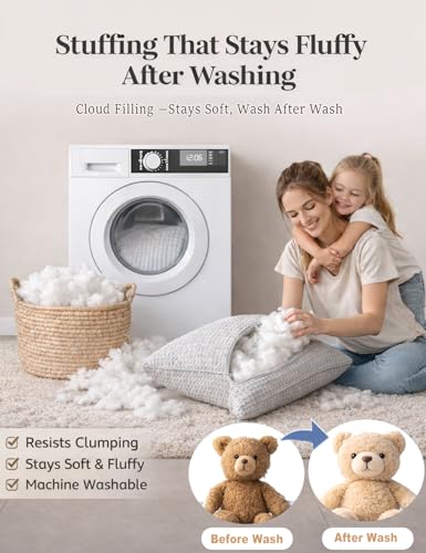 7.05oz/200g Polyfill Stuffing for Pillows, 100% New Polyester Fiber Fill | Soft and Fluffy filling for couch cushions, stuffed animals, crafts and sewing projects - color: White, size: 7.05oz
