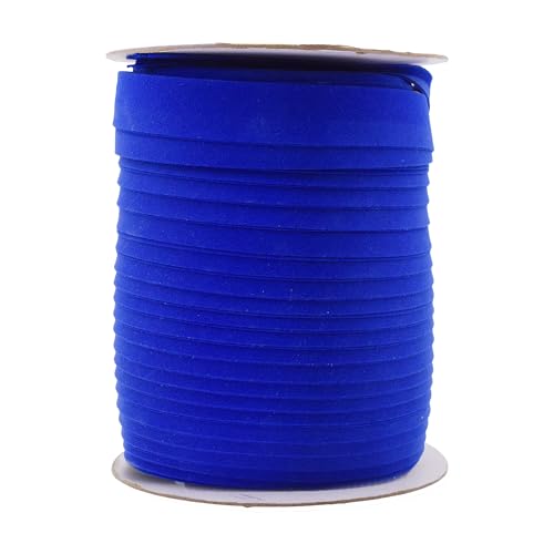 Mandala Crafts 55 Yds 5/8 Inch Blue Double Fold Bias Tape for Sewing | Machine Washable Binding Tape for Quilting, Hemming, Seams, Fabric Piping, All Fabrics & Denim, Indoor & Outdoor - color: Blue, size: 5/8 Inch 55 Yards