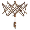Knit Picks Wood Umbrella Yarn Swift - Winder for Knitting and Crocheting | Made of birch wood, useful for making yarn balls or cakes, clamps to table.