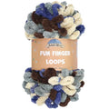 JubileeYarn Fun Finger Loops Yarn - 100g/Skein Jumbo Polyester - Hephaestus - 1 Skein - color: 119 Hephaestus, size: 1 Skein