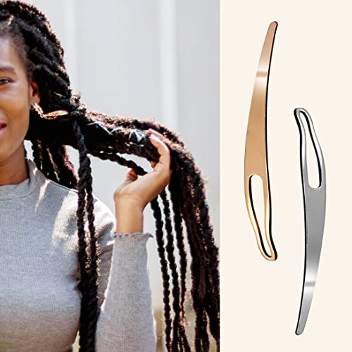 Dreadlock Crochet Hook for Hair, Locs Crochet Needle, Dreadlocks loc Crochet Needle, Interlocking Tool for locs, Braid Craft (1mm) - size: 1mm
