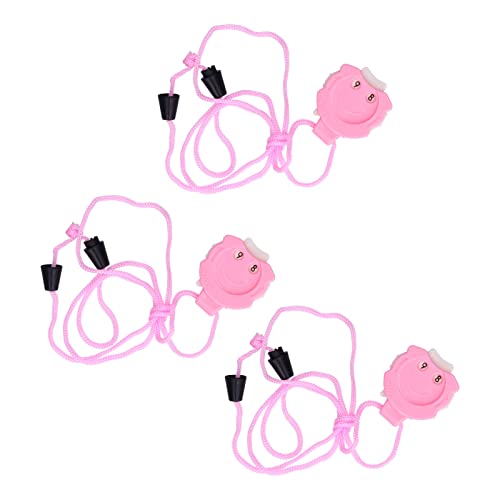 Knitting Stitch Counter, Portable Mini Row Counter Pink Pendant Design for Crochet Knitting Enthusiasts to Improve Efficiency Plastic 4.8cm Length 4cm Width 3Pcs