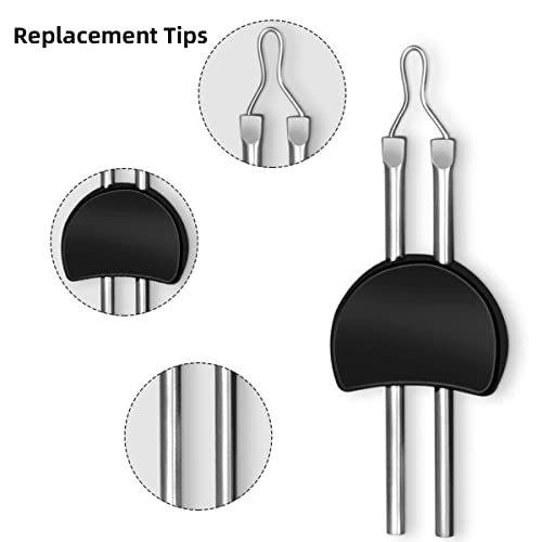 Chispee Thread Burner Replacement Tips 5Pcs End Thread Burner Replacement Tip for Finishing Beading, Weaving, Sewing, Leather & Jewelry Making - color: 5pcs Replacement Tips