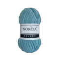 Soft Velvet Chenille Yarn for Crocheting & Knitting - Super Bulky 100g (74.3 yds) Baby Blanket Yarn - Amigurumi & Weaving Craft (Blue, 1 Skein) - color: Blue, size: 1 Skein