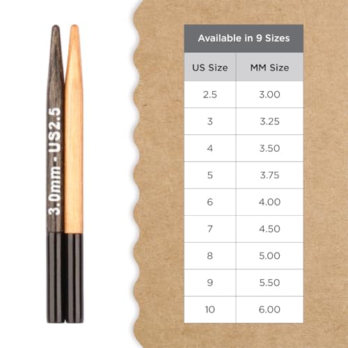 Knitter’s Pride Day & Nite Interchangeable Needle 2""(5cm) - US 6(4mm) - size: 4.00mm