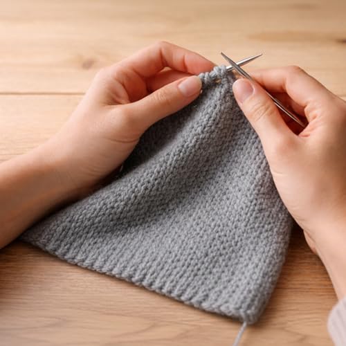 100% Merino Wool Yarn – Extrafine Super Soft Yarn for Knitting, Made in Italy by Lana Gatto, Super Soft Line, Gray-12504, 2-Pack (1.8 oz. / 137 yds Each) - color: Gray - 12504, size: 2