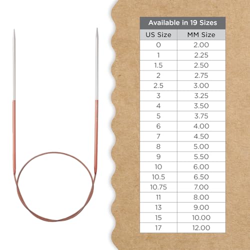 Knitter’s Pride Rosemist Fixed Circular Needles 32""(80cm) - US 2.5(3mm) - size: 3.00mm