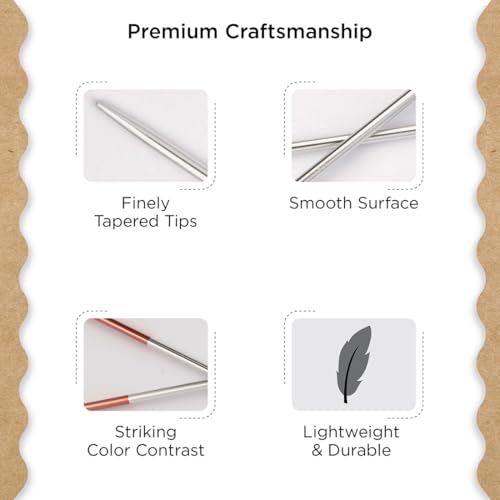 Knitter’s Pride Rosemist Fixed Circular Needles 32""(80cm) - US 2(2.75mm) - size: 2.75mm