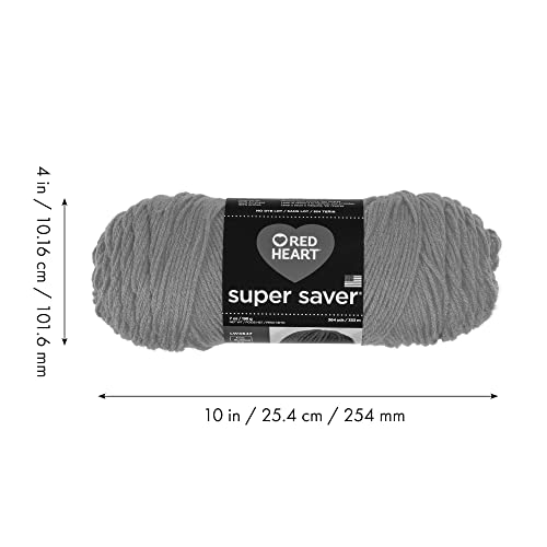 Red Heart Super Saver Yarn for Crocheting & Knitting, Saffron, 3-Pack - color: Saffron, size: 3-Pack