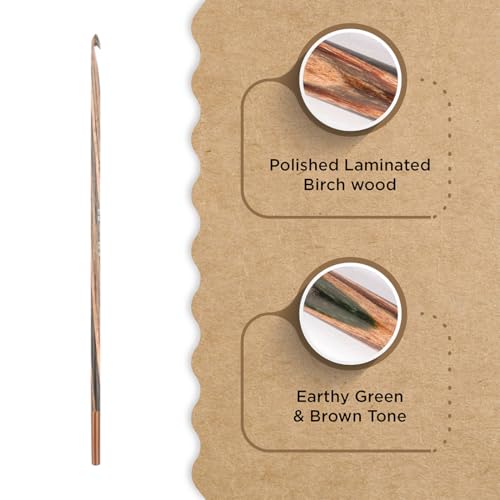 Knitter’s Pride Terra Afghan/Tunisian Crochet Hook - US D(3.25mm) - size: 3.25mm