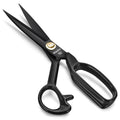 Fabric Scissors Professional, 10" Heavy Duty Sewing Scissor for Fabric Cutting, Tailor Sharp Sewing Shears for Cutting Leather craft Home Office Students Artists Dressmakers - size: 10 inch