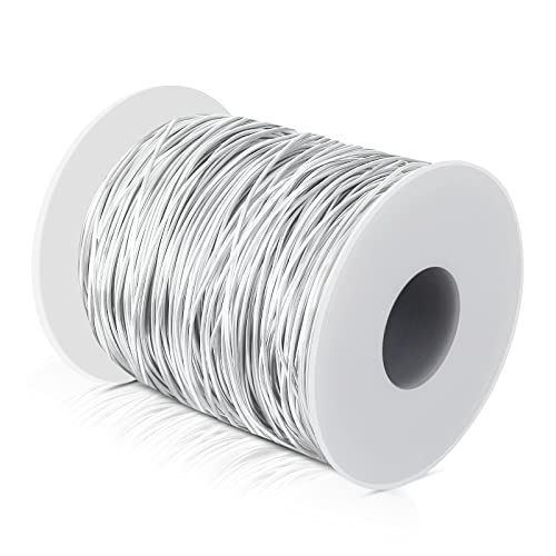 22 Gauge (0.6MM) /164 Ft Stainless Steel Wire: Ideal for Jewelry Making, Bailing, and Snare Trapping - size: 22 Gauge