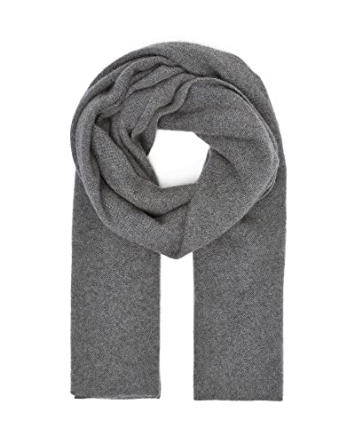 Cashmere Knitted Scarf for Women by Style Republic - color: Gray
