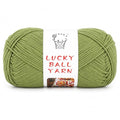 LUCKY BALL Milk Cotton Yarn, 100g / 240 yd 60% Cotton 40% Acrylic #2 Fine Sport Yarn, Soft Crochet & Knitting Yarn for Amigurumi Dolls, Baby Items, Flowers, Hats, Sweaters, Blankets (Army Green) - color: 1Army Green