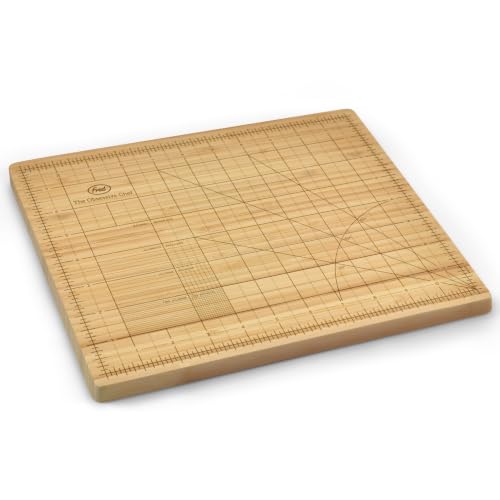 Genuine Fred The Obsessive Chef Bamboo Cutting Board 9-inch by 12-inch