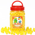 Praisebank Yellow Pom Poms, 1cm/0.4inch, Pompom Balls for Arts & Crafts, Soft and Fluffy Craft Pompoms, Party & Festival Decorations, 1000pcs . - size: 0.4inch/1cm, style: Yellow