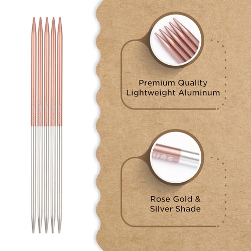 Knitter’s Pride Rosemist Double-Point Needle 8""(20cm) - US 5(3.75mm) - size: 3.75mm