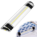 1Pcs Magnifying Ruler with Guiding Line and Magnet, 6", Yellow Line - color: Yellow Line