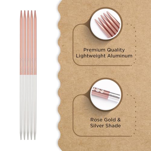 Knitter’s Pride Rosemist Double-Point Needle 6""(15cm) - US 3(3.25mm) - size: 3.25mm