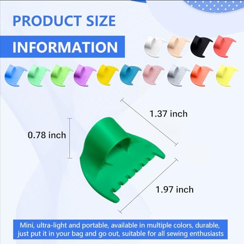5mm Seam Guide for Hand Sewing Edge Lockranding Tool 5 PCS Set for Leather/Fabric/Craft Sew, Light Skin