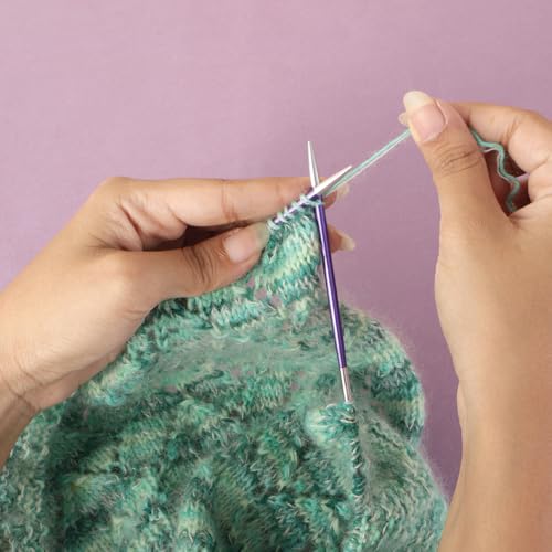 KnitPro Zing Fixed Circular Needles 40" (100cm) | US Size 10.75 (7mm) - size: US 10.75 (7mm)