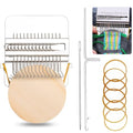 Small Weaving Loom, Wooden Speedweve Darning Loom Machine with 14 Hooks | 14 Hooks, Quickly Household Mending, For Beginners, Hand Craft DIY Weaving Repair Tool, For Jeans, Socks, Clothes