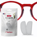 Setex Gecko Grip 1.0mm Anti Slip Nose Pads for Glasses, 15 Pair, Clear | Each Non Slip Nose Pad Has 2,500 Gecko Inspired Micro Fibers, Secures Glasses in Wet, Sweaty and Oily Conditions, Made in USA - color: Bulk Pack 15 Clear Pairs