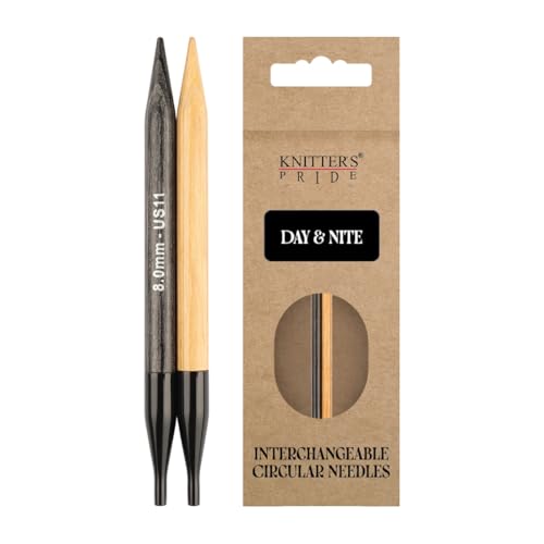 Knitter’s Pride Day & Nite Interchangeable Needle 5""(13cm) - US 11(8mm) - size: 8.00mm