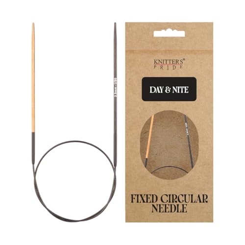 Knitter’s Pride Day & Nite Fixed Circular Needle 32""(80cm) - US 0(2mm) - size: 2.00mm