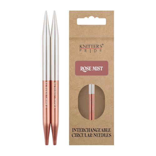 Knitter’s Pride Rosemist Interchangeable Needle 5""(13cm) -US 10.75(7mm) - size: 7.00mm
