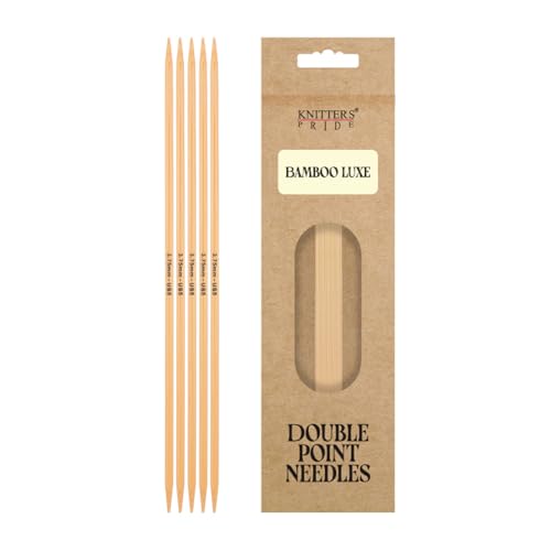 Knitter’s Pride Bamboo Luxe Double-Point Needle 8""(20cm) - US 5(3.75mm) - size: 3.75mm