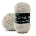 Mary Maxim Maximum Value Acrylic Yarn for Crocheting and Knitting, Soft Worsted Weight Yarn 4, Ideal for Blankets, Sweaters, Hats, and Scarves, 8 oz Skein (474 Yds), Cottonwood - color: Cottonwood