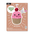 Bucilla Complete Crochet Kit, Sherry the Cupcake, 5" - color: Sherry the Cupcake