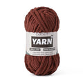 Fluffy Chunky Chenille Crochet Yarn, Baby Yarn for Crocheting Soft Blanket, Bulky Velvet Yarn (100g/54.8yds), Plush Amigurumi Yarn for Knitting Crafts, Scarves, Puzzle (Coffee) - color: Coffee