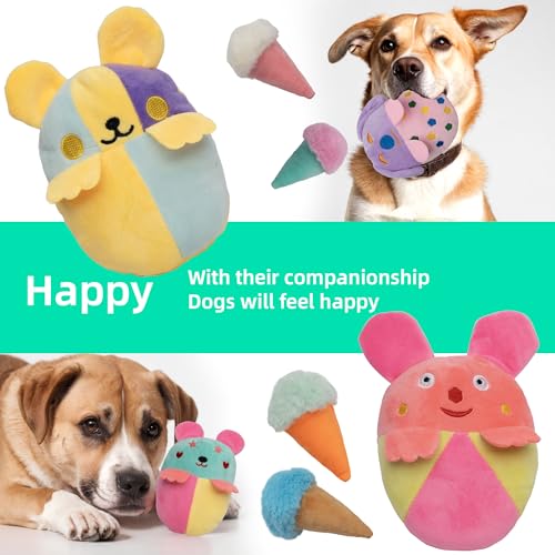 20 Pack Squeaky Dog Toys Bulk, Plush Small Dog Chew Toy For Puppy Teething | Variety Animal Stuffed Puppy Toys Bundle,Cute Soft Plush Dog Toys for Small Medium Breeds to Keep Them Busy ﻿ - color: Dog Toys(20pack)