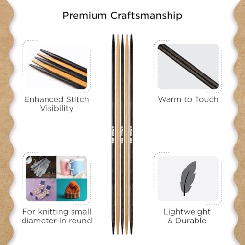 Knitter’s Pride Day & Nite Double-Point Needle 8""(20cm) - US 2(2.75mm) - size: 2.75mm