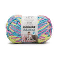 Bernat BABY BLANKET BB Jelly Beans Yarn - 1 Pack of 10.5oz/300g - Polyester - #6 Super Bulky - 220 Yards - Knitting/Crochet | #6 Super Bulky Yarn, 100% Polyester, Soft Baby Blanket Yarn for Crochet, Knitting & Crafts, 220yds, 300g/10.5oz, 1 Pack - color:
