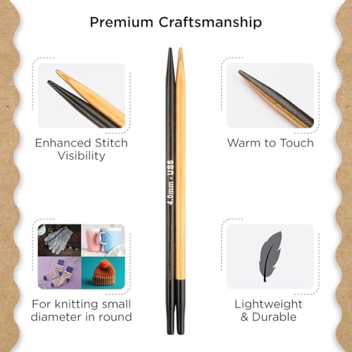 Knitter’s Pride Day & Nite Interchangeable Needle 4""(10cm) - US 6(4mm) - size: 4.00mm