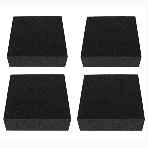 Artec360 High-Density Foam Mat for Needle Felting Kit Pad 4"x4"x1.2" Felting Base Black Foam Felting 4 Pack