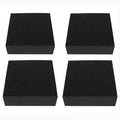 Artec360 High-Density Foam Mat for Needle Felting Kit Pad 4"x4"x1.2" Felting Base Black Foam Felting 4 Pack