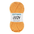 Estako Cozy Thick & Quick Yarn, 20% Wool 80% Acrylic, Super Bulky, Mustard | chunky, soft, hand knitting, blankets, crocheting, weight 6, 100 g, 65 yds, scarves, sweaters - color: 52095 - Mustard, size: 1 Skein