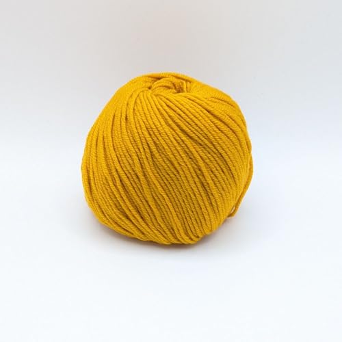 Double Knit-Weight (DK), 100% Superwash Fine Merino Wool Knitting and Crochet Yarn - Purely Merino DK 3316 Yellow - color: 3316 Yellow