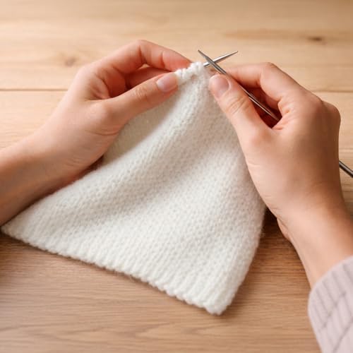 100% Merino Wool Yarn – Extrafine Super Soft Yarn for Knitting, Made in Italy by Lana Gatto, Super Soft Line, Cream-13701, 2-Pack (1.8 oz. / 137 yds Each) - color: Cream - 13701, size: 2