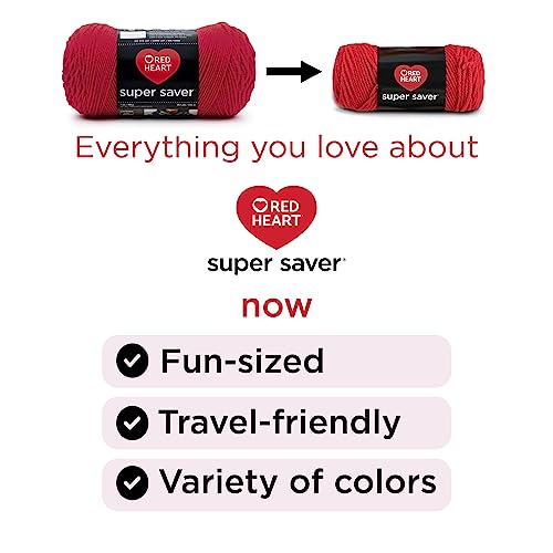 Red Heart Stitchers Kit with Bag and Accessories, Yarn for Crocheting - size: Medium