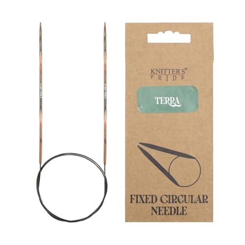 Knitter’s Pride Terra Fixed Circular Needle 10""(25cm) - US 1.5(2.5mm) - size: 2.50mm