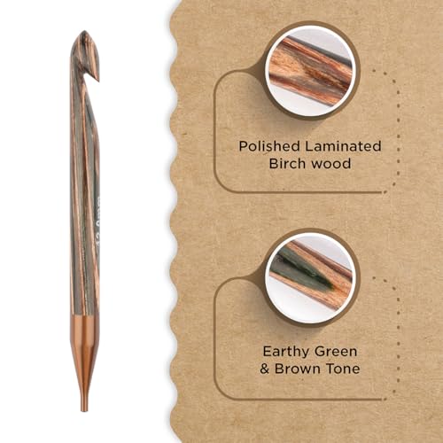 Knitter’s Pride Terra Afghan/Tunisian Crochet Hook -12mm - size: 12.00mm