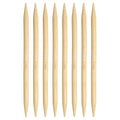 HARFINGTON 8Pcs Bamboo Knitting Needles Double Pointed Size US 13(9mm) 7.9 Inch(20cm) Straight for Handmade Creative DIY Knitting Craft Yarn Projects - size: US 13(9mm)