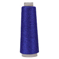 3270 Yards 100g Accessory Lurex Sparkle Metallic Royal Blue Shining Glitter Yarn for Crochet Knit Sweater Shawl Scarf - Thin Thread - color: Royal Blue