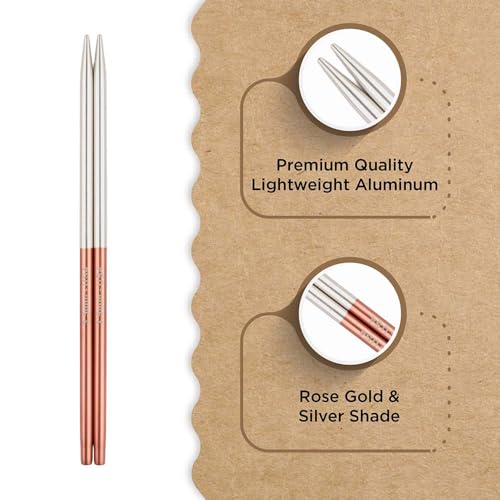 Knitter’s Pride Rosemist Interchangeable Needle 5""(13cm) - US 4(3.5mm) - size: 3.50mm