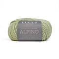 Luca-S ALPINO - Alpaca & Merino Yarn – 10 Skeins of Super Soft Aran Weight Yarn for Knitting & Crochet, 17.5 oz (500g), 820 yds (750m) Total, 60% Alpaca / 40% Merino Wool - color: Olive 28, size: 10 Pack